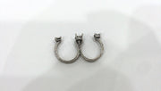 10 Ring Blank Ring setting Silver Plated Brass Ring Base Blank  (4mm and 5mm Blank)  G16287