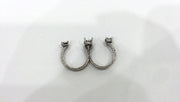 10 Ring Blank Ring setting Silver Plated Brass Ring Base Blank  (4mm and 5mm Blank)  G16287