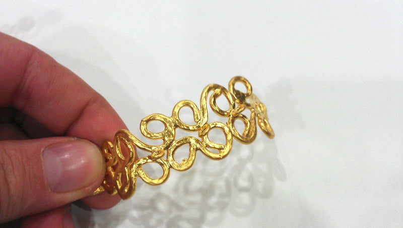 Gold Plated Brass  Connector , Findings, G218