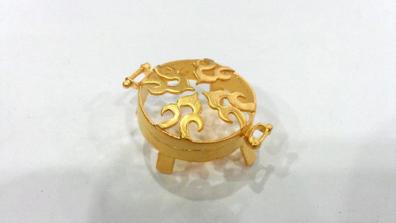 27 mm Gold Plated Brass Connector ,Findings,Pendant  G305