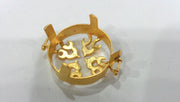 27 mm Gold Plated Brass Connector ,Findings,Pendant  G305