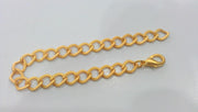 Gold Plated Bracelet Chain, Findings, G470