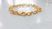 Gold Plated Bracelet Chain Findings,  G471