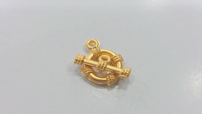 2 sets Gold Plated  Toggle Clasp  Findings   G17624