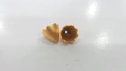 10 Pcs (10x9mm) Cones Findings , Gold Plated Brass G9868