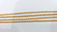 Gold Chain Gold Plated Rolo Chain 1 Meter - 3.3 Feet  (2 mm)   G14162