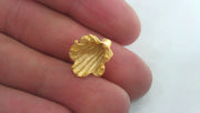 10 Pcs  Gold Plated Brass Cone, Caps Findings    G9228