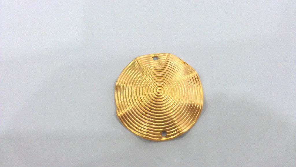 Gold Connector Gold Plated Pendant  (30 mm) G10982