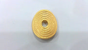 2 Gold Plated Findings (21x17 mm)  G586