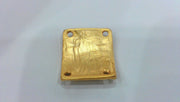 Gold Connector Gold Plated Square Connector Pendant  (27x22 mm)  G590