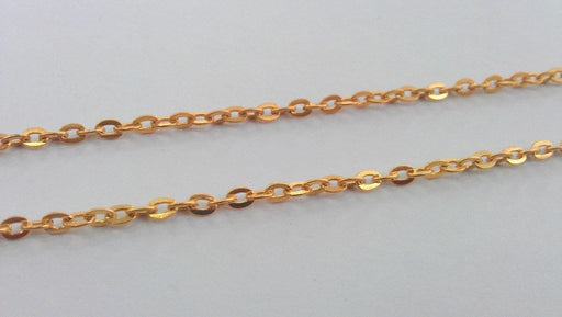 5 mt Gold Plated Chain 5 Meters - 16.5 Feet  (6x4 mm) G17445