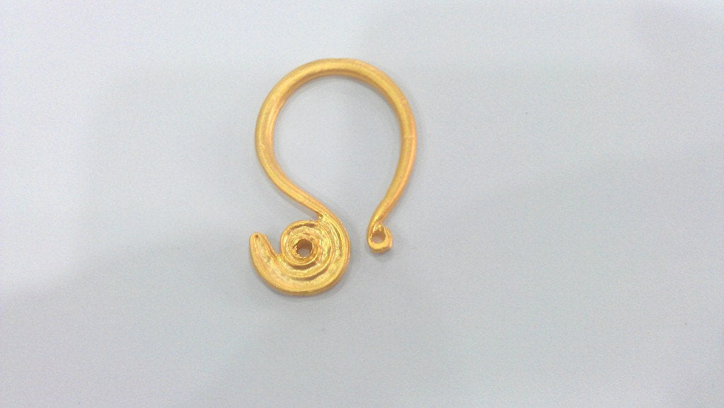 Gold Plated Metal  Connector, Pendant , G625