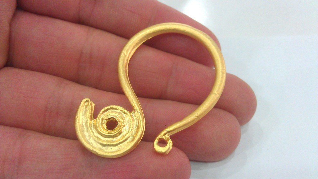 Gold Plated Metal  Connector, Pendant , G625