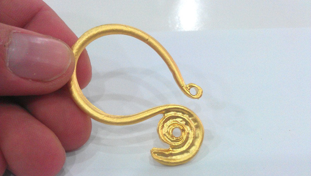 Gold Plated Metal  Connector, Pendant , G625