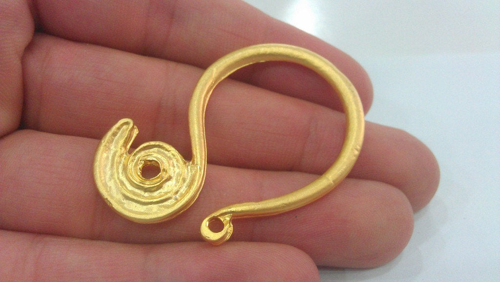 Gold Plated Metal  Connector, Pendant , G625