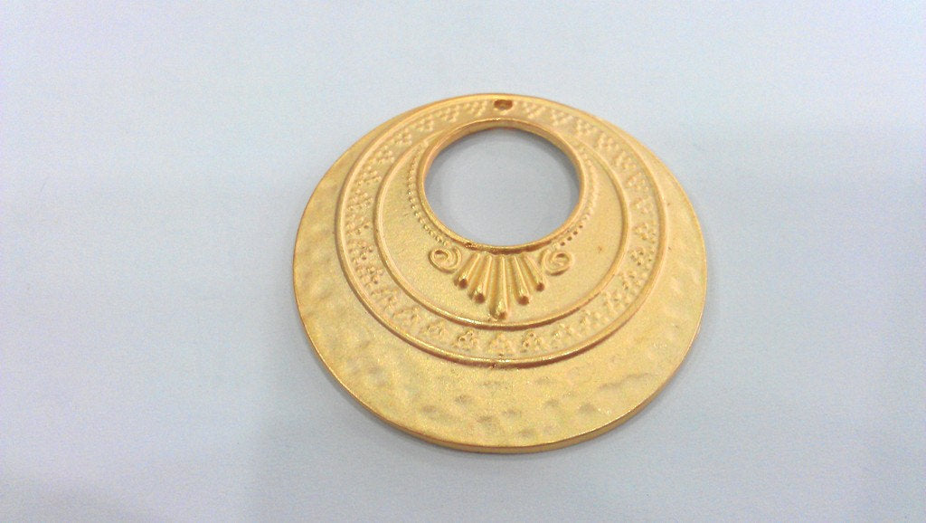 Gold Pendant Gold Plated Pendant  (41 mm)  G651