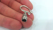 2 Pcs Antique silver  plated Brass Connector ,Findings  G697
