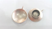 10 Pcs Antique Silver Plated Brass  Bezel , Mountings , Findings  G14410