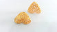2 Cone Findings Gold Plated Brass  G17499