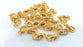 10 Pcs. (10x6 mm) Gold Plated Metal Lobster Clasps  G1160