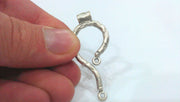 Antique Silver Plated Charms Connector , Pendant  G1439