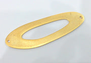 Gold Plated Connector,Pendant  (90x30 mm) G12040