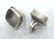 Silver Ring Blank Bezel Settings Cabochon Base Mountings Adjustable  (22mm Blank) , Bezel Settings,Cabochon Base,Mountings  G12928