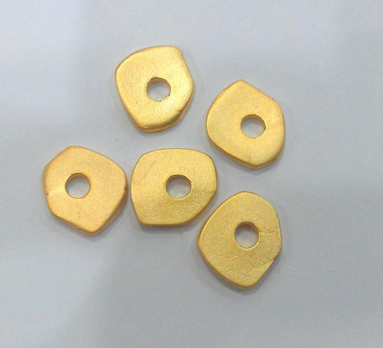 10 Gold Plated Findings (13 mm) G2010