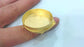 Adjustable Ring  Blank  (35mm Blank)  Bezel Settings,Cabochon Base,Mountings , Gold Plated Brass G2026