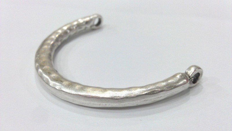 Bangle Bracelet Components Antique Silver Plated Metal  Bracelet For Your Craft , Findings  G12637