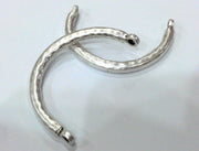 Bangle Bracelet Components Antique Silver Plated Metal  Bracelet For Your Craft , Findings  G12637