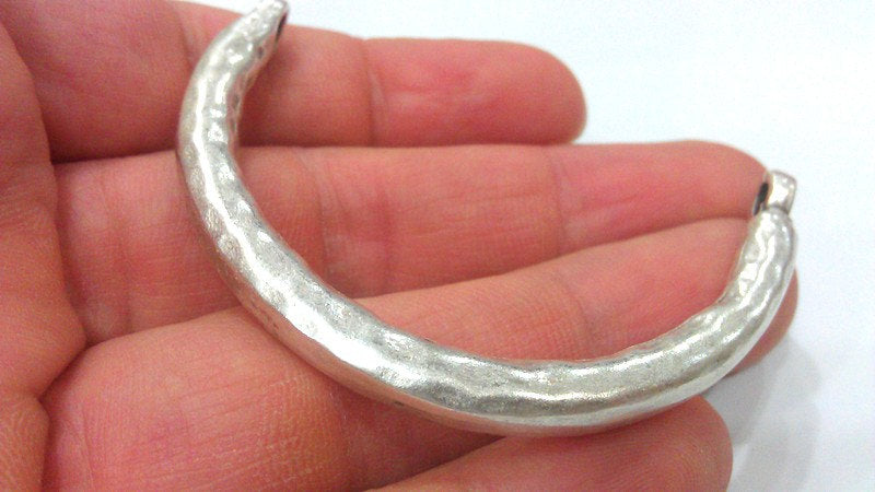 Bangle Bracelet Components Antique Silver Plated Metal  Bracelet For Your Craft , Findings  G12637
