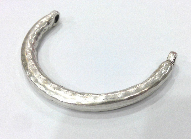 Bangle Bracelet Components Antique Silver Plated Metal  Bracelet For Your Craft , Findings  G12637