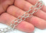 Silver Chain Antique Silver Plated  Chain 5 Meter - 16.5 Feet  (8x6 mm)  G18478