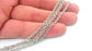Antique Silver Plated Chain 1 Meter - 3.3 Feet  (3x4 mm) G11075