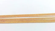 Gold Plated Ball Chain (1.2mm) 1 Meter - 3.3 Feet    , Gold Plated Brass  G2170