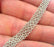 Silver Chain Silver Plated Chain Antique Silver Plated ,  1 Meter - 3.3 Feet  (2x3 mm)  G11073
