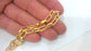 Gold Plated Bracelet Chain, 11x7 mm  G2211