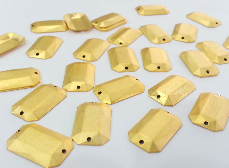 5 Pcs (20x13 mm) Gold Plated Brass Connector , Findings  G 2261