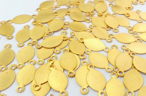 20 Pcs (16x8 mm) Gold Plated Brass Connector , Charms , Findings  G2263