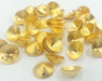 10 Pcs (10 mm) Gold Plated Brass Connector with Double Holes  G2297