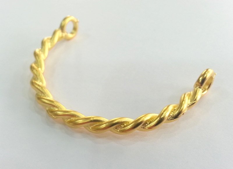 Bracelet For Your Craft , Findings, Gold Plated Metal  G9820