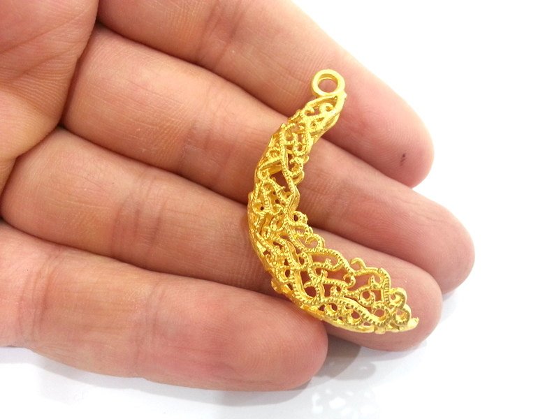 Gold Plated Brass Bead Container ,Pendant  G2372