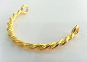 Bracelet For Your Craft , Findings, Gold Plated Metal  G9820