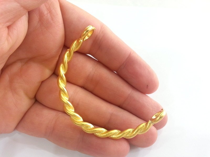 Bracelet For Your Craft , Findings, Gold Plated Metal  G9820