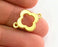 20 Gold Connector Gold Plated Metal Connector Charms 20 pcs (21x15 mm)  G9101