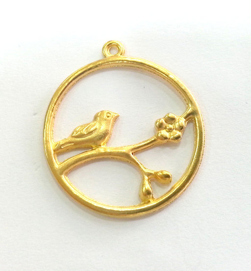 Gold Charms Gold Plated  Charms 2 pcs (30 mm)  , G2788