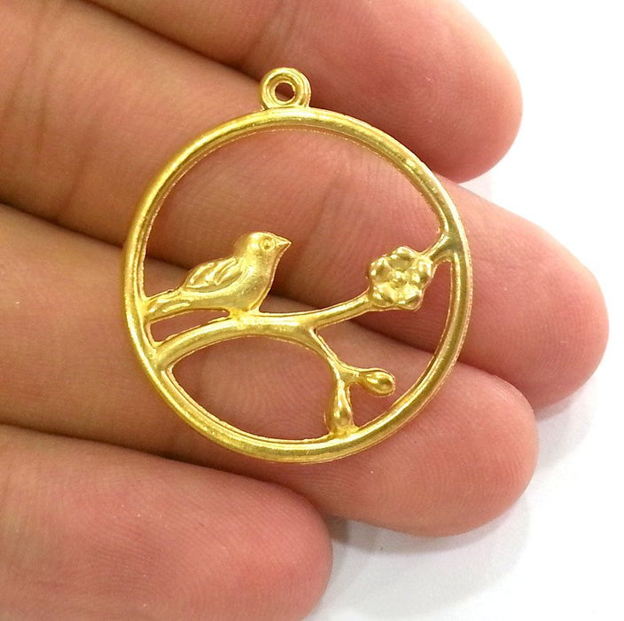 Gold Charms Gold Plated  Charms 2 pcs (30 mm)  , G2788