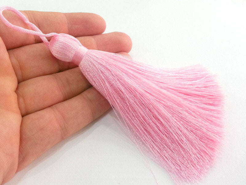 Pink Tassel ,   Large Thick  113 mm - 4.4 inches   G11167