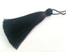 Black Thread Tassel , Large Thick  113 mm - 4.4 inches   G9612
